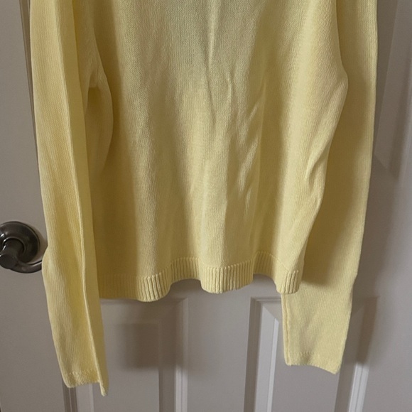 Max Studio Women’s Yellow V-Neck Cardigan Size M EUC - Picture 14 of 14